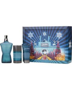 Jean Paul Gaultier Le Male 3-Piece Gift Set: 4.2 Oz EDT Spray, 2.6 Oz Deodorant, 1.6 Oz Aftershave