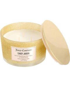 Juicy Couture Candy Jardin Glitter Candle - 16.5 oz Luxury Fragrance