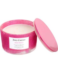 Juicy Couture Laced Orchid Glitter Candle - 16.5 oz - Indulge Your Senses