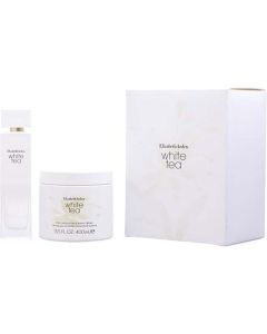 White Tea: Eau de Toilette 3.3 Oz Spray & Body Cream 13.5 Oz - A Woman's Perfect Pair