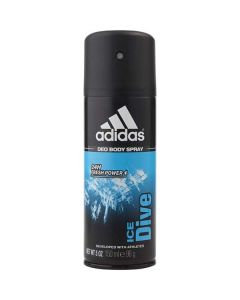 Adidas Ice Dive Deodorant Body Spray - 5 oz - Refreshing Scent for Men