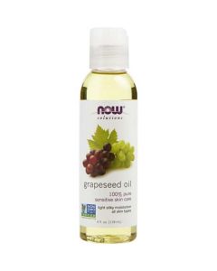 Essential Oils Now Grapeseed Oil - 100% Pure, Gentle Care for Sensitive Skin - 4 fl oz