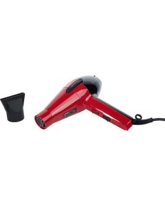 Elchim 2001 High Pressure Hair Dryer - Red & Black - Professional Salon Quality