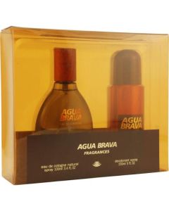 Agua Brava Cologne & Deodorant Set for Men - 3.4 oz Cologne & 5 oz Deodorant
