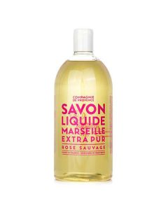 Compagnie De Provence Wild Rose Liquid Marseille Soap Refill - 33.8 oz (1 Liter)