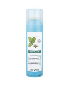Klorane Detox Dry Shampoo - Aquatic Mint - 3.2 oz - Unisex - Instant Freshness