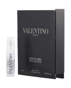 Valentino Uomo Born In Roma Rockstud Noir - Sample Vial - A Dark & Mysterious Fragrance