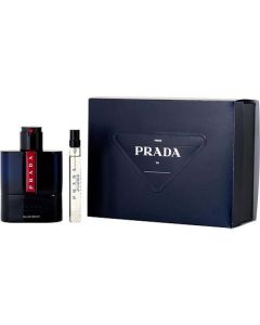 Prada Luna Rossa Ocean: 3.4 oz EDP Spray & 0.34 oz Travel Spray - A Man's Journey