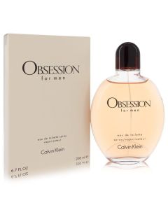 Calvin Klein Obsession Eau de Toilette Spray 6.7 oz - For the Confident Man