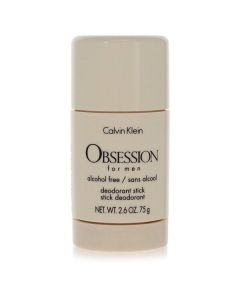 Calvin Klein Obsession Deodorant Stick for Men - 2.6 oz - Clean Confidence