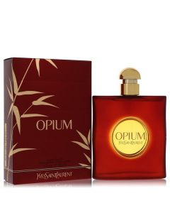 Yves Saint Laurent Opium Eau De Toilette Spray 3 oz - Experience the Timeless Scent for Her