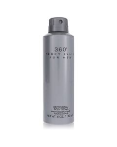 Perry Ellis 360 Body Spray for Men - Invigorating 6 oz Scent