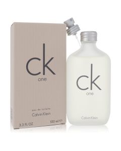 Calvin Klein CK One Eau De Toilette Spray - Fresh Unisex Scent, 3.4 oz