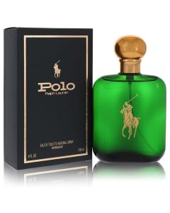 Ralph Lauren Polo Eau de Toilette 4 oz - Classic Green for Men