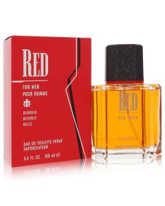 Giorgio Beverly Hills Red Eau De Toilette Spray for Men - 3.4 oz