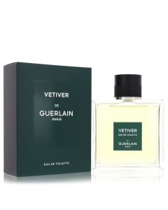 Guerlain Vetiver Eau De Toilette Spray 3.4 oz - Fresh & Timeless Scent for Men