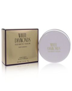 Elizabeth Taylor White Diamonds Powder 2.6 oz - Soft & Sensual