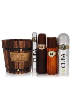 Fragluxe Cuba Gold Gift Set for Men - Sophisticated Fragrance Experience