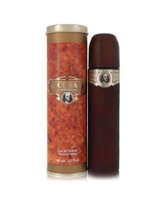Fragluxe Cuba Gold Eau De Toilette Spray - The Seductive Night Fragrance for Men - 3.4 fl oz