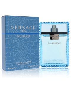 Versace Man Eau Fraiche - The Blue Bottle - 3.4 oz - Feel Fresh!