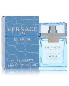 Versace Man Eau Fraiche Mini Spray .17 oz - Unleash Your Charm