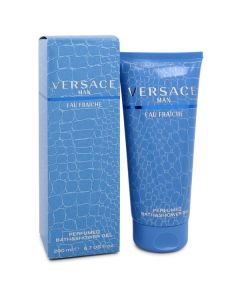 Versace Man Eau Fraiche Shower Gel - 6.7 oz - Fresh Citrus Cleanse