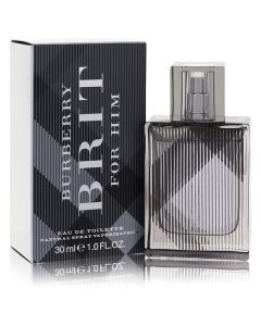 Burberry Brit Eau de Toilette Spray 1 oz - Classic Fragrance for Men