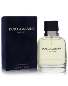 Dolce & Gabbana Classic Men's Eau de Toilette Spray 2.5 fl oz - The Timeless Scent of Confidence