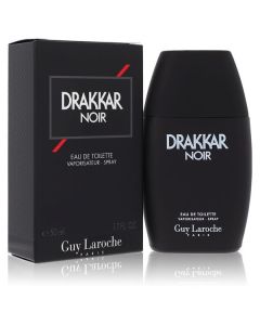 Guy Laroche Drakkar Noir Eau De Toilette Spray 1.7 oz - Classic Masculine Scent