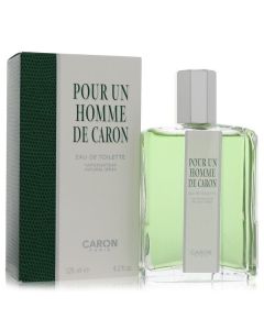 Caron Pour Homme 4.2 oz Eau De Toilette Spray - Classic Scent for Men