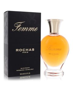 Rochas Femme Eau de Toilette Spray - A Timeless Scent (3.4 oz)