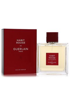 Guerlain Habit Rouge Eau De Parfum 3.4 oz - A Timeless Classic for the Modern Man
