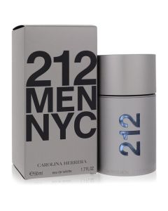 Carolina Herrera 212 Eau De Toilette Spray for Men - 1.7 oz