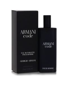 Giorgio Armani Code Eau de Toilette Spray - The Secret to Confidence 0.5 oz for Men