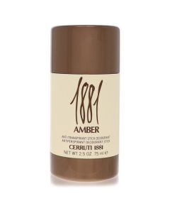 Nino Cerruti 1881 Amber Deodorant Stick - Feel Confident All Day - 2.5 oz