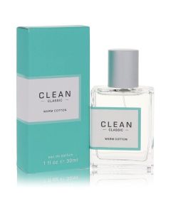 Clean Warm Cotton Eau De Parfum Spray 1 oz - Embrace Freshness