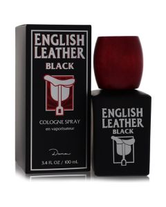 Dana English Leather Black Cologne Spray 3.4 oz - Mystery & Power