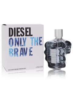 Diesel Only The Brave Eau De Toilette Spray - Manly Scent 4.2 oz