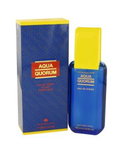 Antonio Puig Aqua Quorum Eau De Toilette Spray 3.4 fl oz - Fresh Confidence