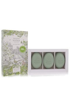 Woods of Windsor Lily of the Valley Soap Set - Fresh Floral Scent - Three 2.1 oz Bars
