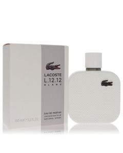 Lacoste L.12.12 Blanc Eau De Parfum Spray - 3.3 oz - Fresh Confidence