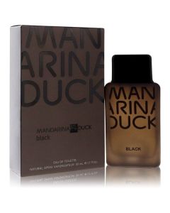 Mandarina Duck Pure Black Eau De Toilette Spray - 1.7 fl oz - For Men