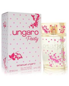 Ungaro Party Eau de Toilette Spray for Women - 3 oz - Fun & Vibrant Scent