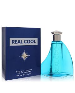 Victory International Real Cool Cologne for Men - Fresh Scent, 3.4 oz