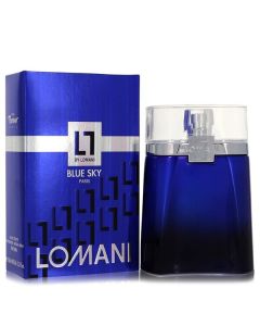 Lomani Blue Sky Eau De Toilette Spray - Refreshing 3.4 oz for Men