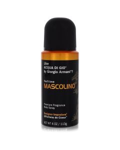 Parfums De Coeur Mascolino Body Spray - 4 oz for Men