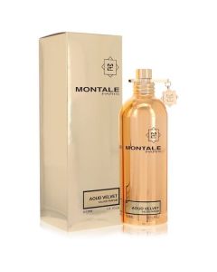 Montale Aoud Velvet Eau de Parfum Spray 3.3 oz - Experience Luxurious Warmth