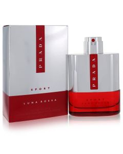 Prada Luna Rossa Sport Eau De Toilette Spray 3.4 oz - Feel the Energy