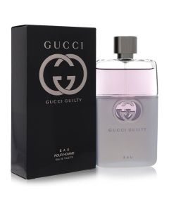 Gucci Guilty Eau For Men - Fresh Citrus & Woodsy Scent - 3 oz Spray