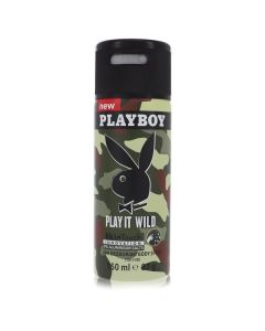 Playboy Play It Wild: 5 oz Deodorant Spray for Men
